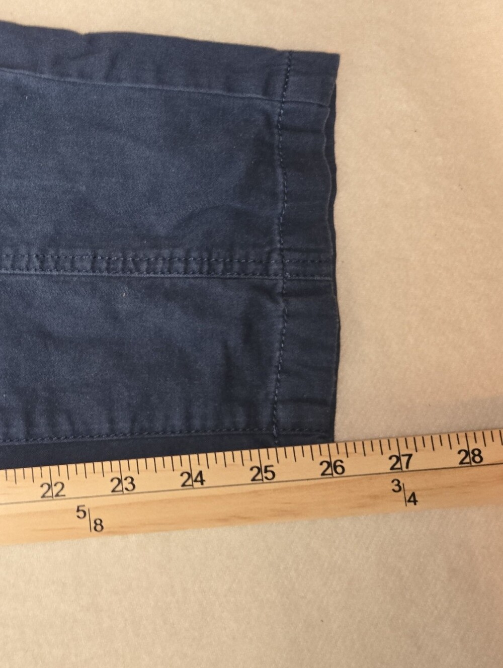 Pact‎ Women's Dark Blue Straight Leg Pants Size Medium - Picture 8 of 8